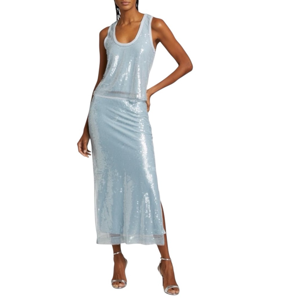 NWT Ramy Brook Annita Sequin Dress Skirt Size 6 - Picture 6 of 10